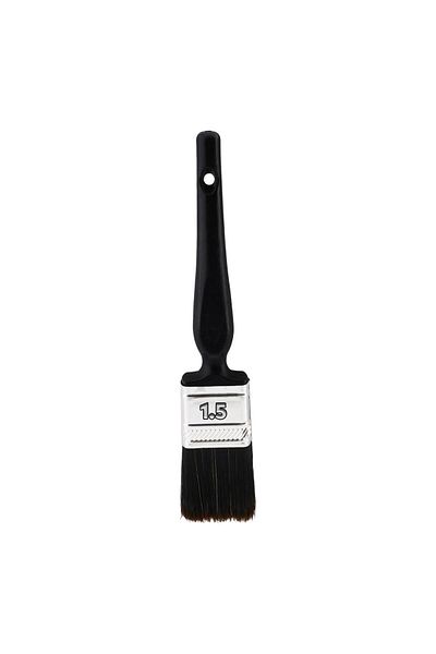 Badem10 Plastic Handle Oil Paint Brush No: 1.5 Painting Painter Brush Hobby Art Wall Metal Wood Painting