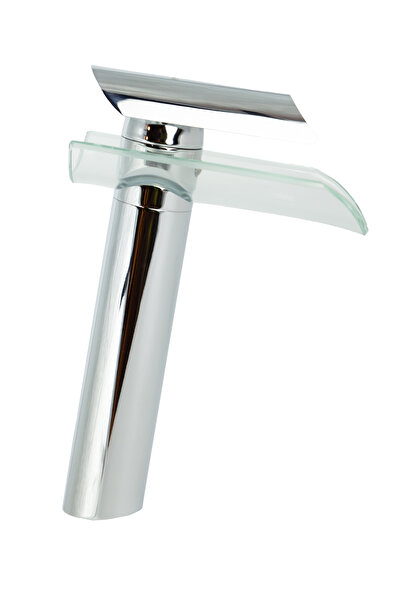 HT PRİMA ÇANAK ŞELALE CAM LAVABO  BATARYASI