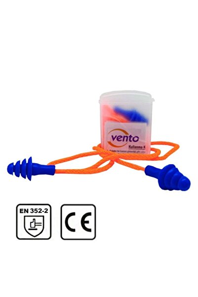 VENTO 26 Db Kulak Tıkacı Yıkanabilir Çam Tipi Kutulu Koruyucu Tıkaç