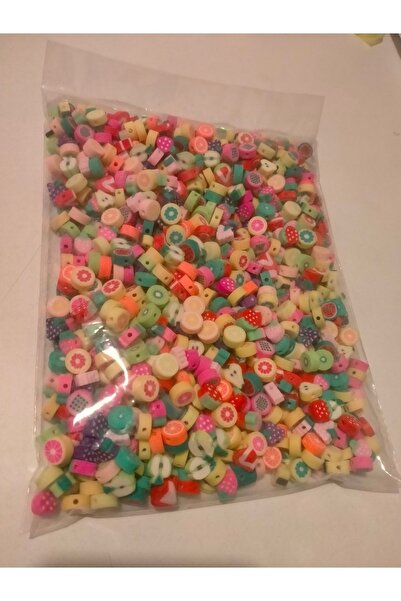 fabrikaksesuar 1000 Adet Meyveli Fimo Boncuk