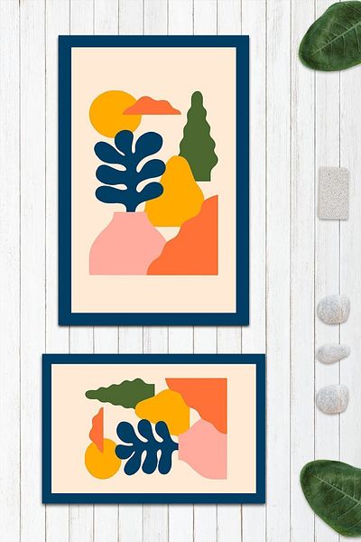 Evmila Πατάκι μπάνιου με σχέδιο 2 τεμαχίων 50x60 cm - 60x100cm