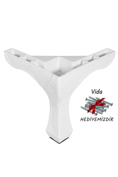 Badem10 Mobilya Dolap Kanepe Koltuk Mobilya Dolap Sehpa Puf Ünite Ayağı 8 Cm ...