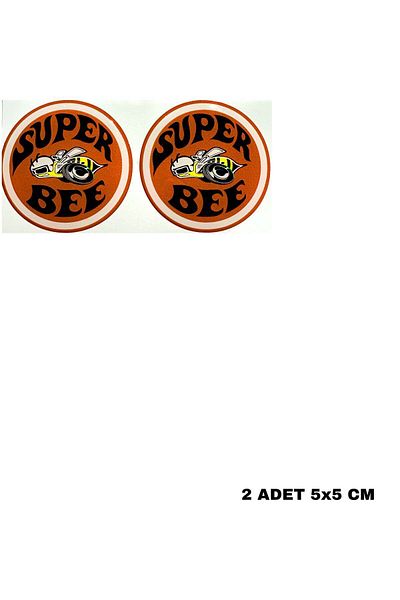 Fatih PHOENIX Vespa Super Bee Drop Logo Sticker