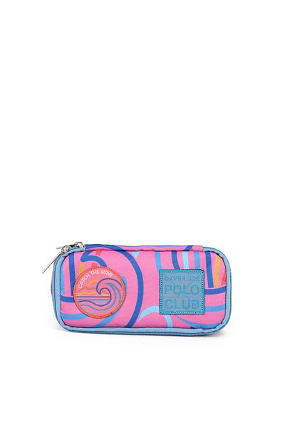 Cambridge Polo Club Wave Unisex Kids Pencil Bag - Single Compartment