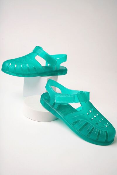 StWenn Green Medusa Sea Sandals - Outdoor Non-Slip Soft Gel Sole Women's Sandals