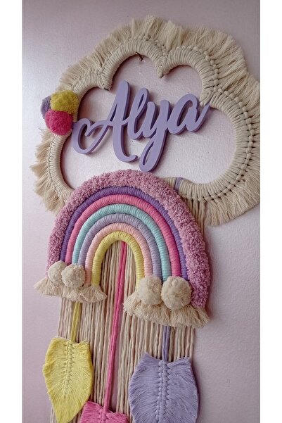 Gökkuşağı Kapı Süsü, Bebek Odası Kapı Süsü, Gökkuşağı