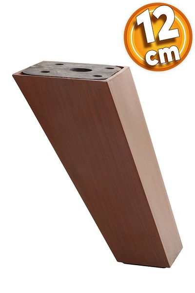 Badem10 Linden Mobilier de lux Canapea Masuta de cafea Unitate TV Picioare 12 Cm Maro Picioare de bază