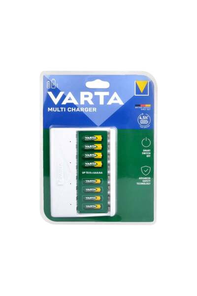Varta 57659 Multi 8li Slot AA - AAA Pil Şarj Cihazı