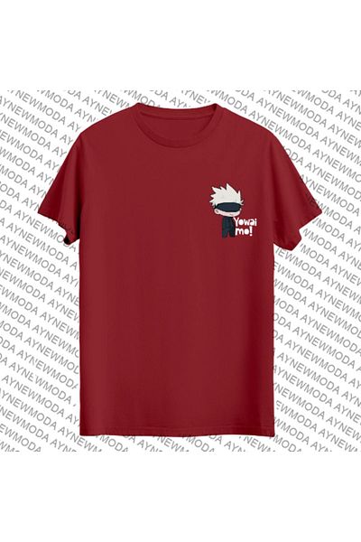 aynewmoda Jujutsu Kaisen Printed - Gojo Satoru Oversize детска тениска