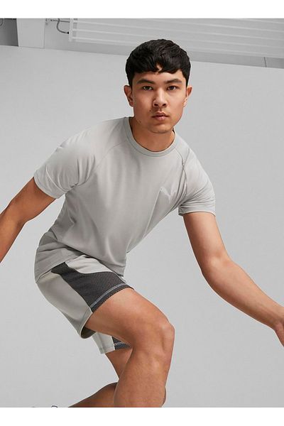 Puma Μπλουζάκι σε γκρι μέγεθος M