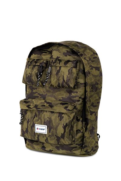 ICONE BAG Σακίδιο πλάτης με στάμπα παραλλαγής Icone 4 τσέπης