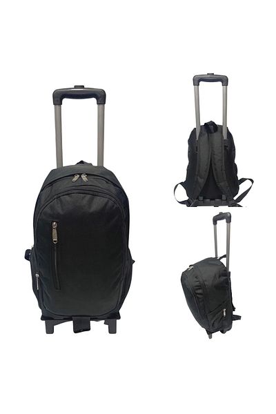poloways Rucsac unisex Polowa cu roți și compartiment pentru laptop cu rulotă