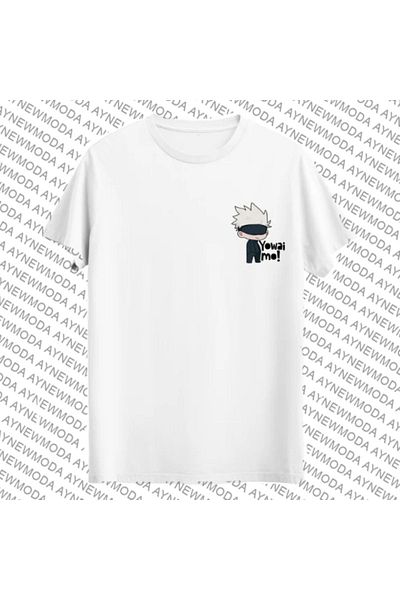 aynewmoda Tricou oversize imprimat pentru copii - Punk