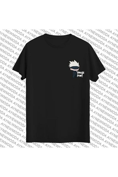 aynewmoda Jujutsu Kaisen Printed - Gojo Satoru Oversize детска тениска
