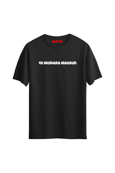 Açık Garaj Mahsun Printed Size 46 Unisex Regular T-shirt