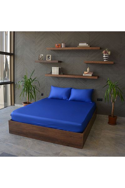 Yuvam Single Satin Sheet Set - 100% Cotton Paint