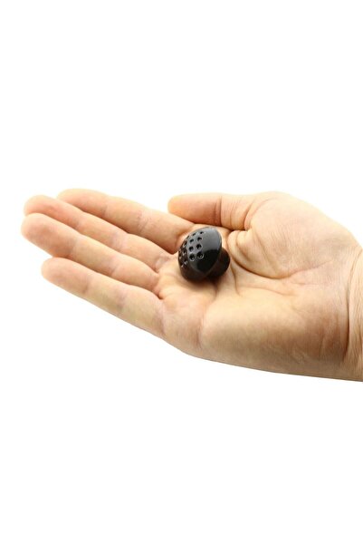 Badem10 Κουμπί μανιταριού με κουκκίδες Έπιπλα Συρτάρι Κουζίνας Ντουλάπα Ντουλάπα Λαβή Λαβή Μαύρο Μεταλλικό 10 τμχ