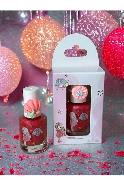 BALON HOME Çocuklara Özel Su Bazlı Oje, 9ml, Çeşitli Renk Seçenekleri İle + Yüzük Hediyeli