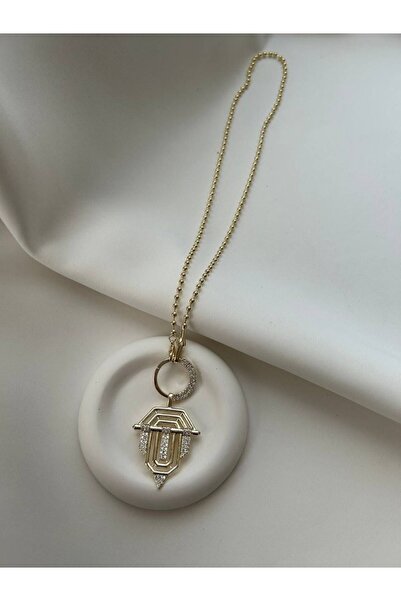 minnejewelry مثلث VIP، قلادة دائرية - قلادة سيريناي - قلادة حجر الزركون - قلادة VIP