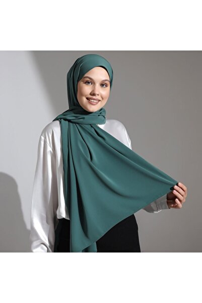 Berel Moda شال حرير مصري أخضر