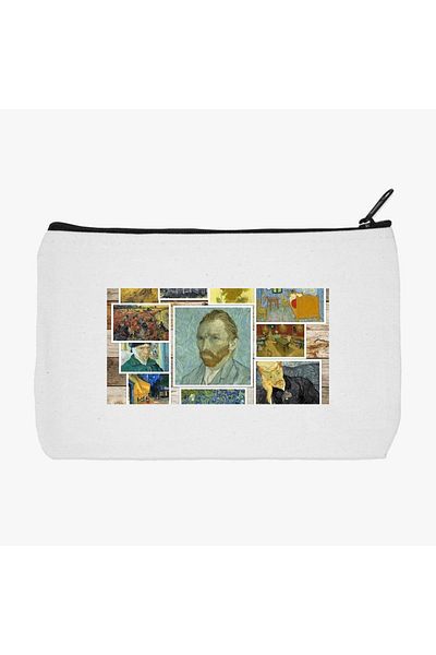 daystore Van Gogh Art Collage - Μολύβι και τσάντα μακιγιάζ