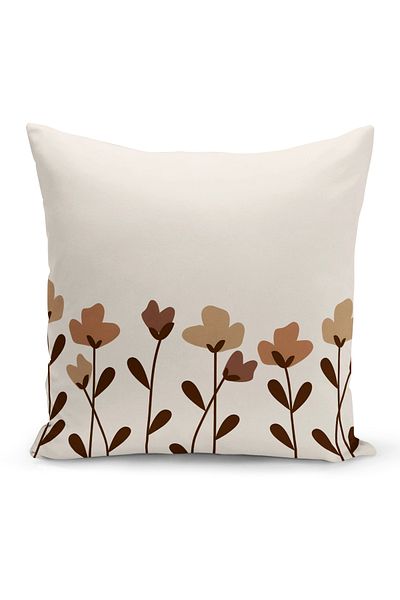 Bertille Home Bohemian Series Double Sided Digital Printed Throw Pillow Case (Bohemian Cushion Cover)