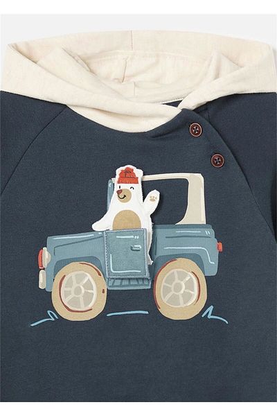 MAYORAL Baby Boy Anthracite Sweatshirt - Model 2460