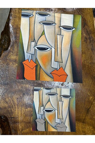 Gönülden Tasarım Кольорові аплікації для вишивки - 2 штуки, 16x16-23x20 Так