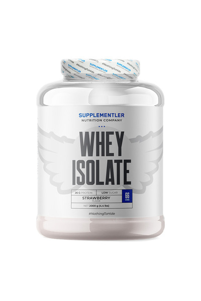 Supplementler Whey Isolate 2000 gr - Çilek
