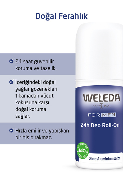 Weleda Roll On Deodorant Seti