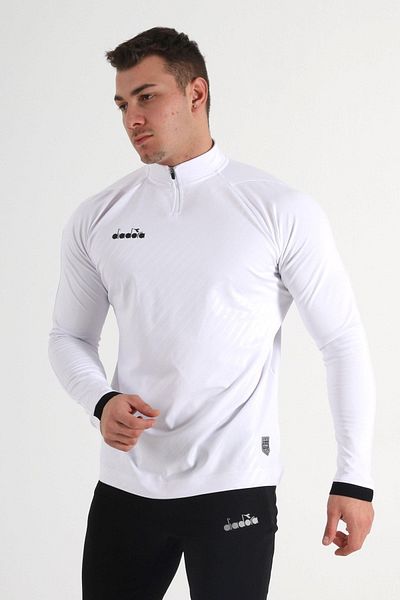 Diadora Elite Training αθλητική φόρμα μονό τοπ Λευκό