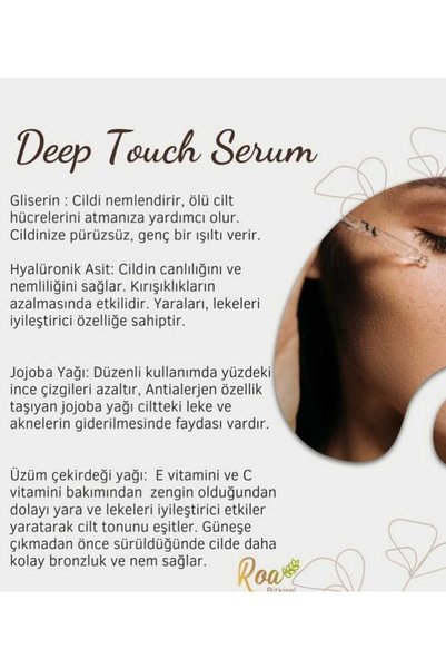 Roa Bitkisel Roa Deep Touch Face Serum 30 ml