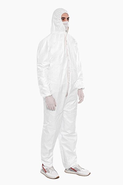 Akbay Ticaret Tek Kullanımlık Koruyucu Tulum Sertifikalı S/m