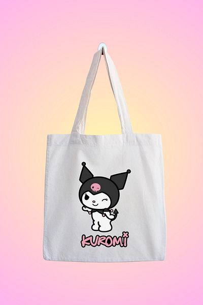 designedfy Kuromi 3 - Waterproof Printed Cloth Bag