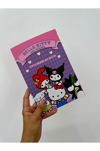 sisa.art Hello Kitty and Friends Sticker Defteri Sticker Albümü (16 Sayfa)