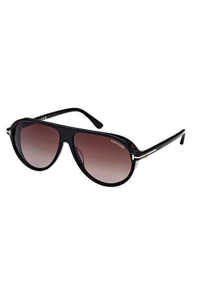 Tom Ford MARCUS (FT1023-01B) 60 | Unisex Siyah Güneş Gözlüğü