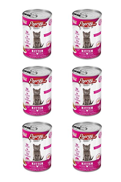 Tavuklu Yavru Yaş Kedi Maması 400 G Özel Koli 6 Adet
