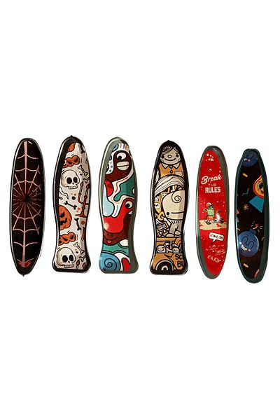 CT-TOYS مجموعة من 6 ألواح تزلج بأصابع مختلفة، صورة K:301