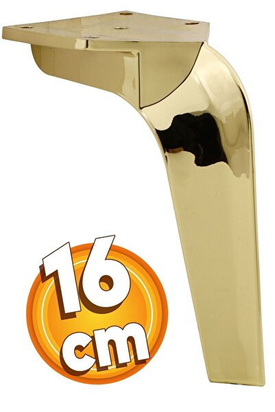 Badem10 Repla Lüks Mobilya Kanepe Sehpa Tv Ünitesi Koltuk Ayağı 16 Cm Parlak ...