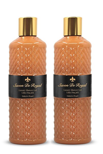 Savon De Royal Luxury Vegan Duş Jeli Eden's Pearl 500 ml 2 Adet, Yasemin, Amb...