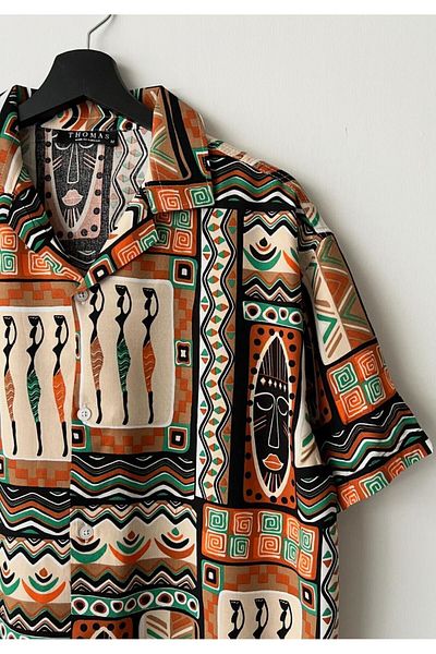 MFU collection Cămașă oversize din viscoză