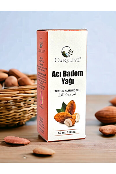 CURELIVE Acı Badem Yağı 50ml