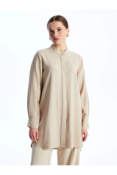 LC Waikiki Lcwaikiki Classic Prevailing Collar Women's Shirt Tunic