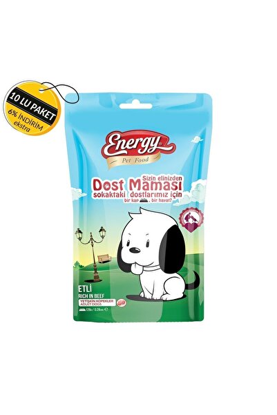Pet Food Energy Dostluk Maması -köpek Maması 125 G - 10 Adet