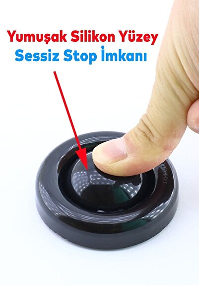 Badem10 Προφυλακτήρας πόρτας σιλικόνης Πώμα πόρτας με βίδα λαβή πόρτας Στοπ πόμολο πόρτας Μαύρο