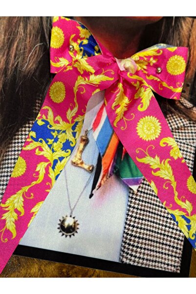 Gönülden Tasarım 23x19 cm 3D ružičasta vezena traka za devojčice Sa kopčom ap...