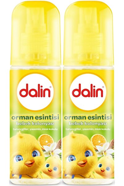 Dalin Bebek Kolonyası 150ml Orman Esintisi (VANİLYA-İRİS ÇİÇEĞİ-PORTAKAL KOKULU) (2 Lİ SET)