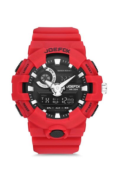 Joefox JFX000129 Men's Wristwatch - Analog and Digital Design