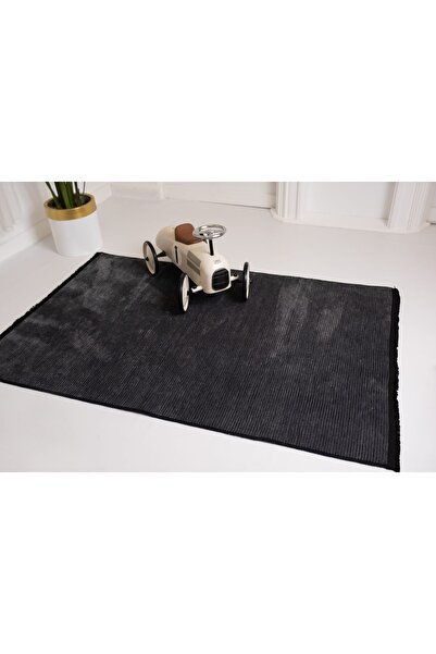 Line Series Custom Chenille Rug Fringed Decorative Washable Anti-Slip Base Living Room Living Room Corridor
