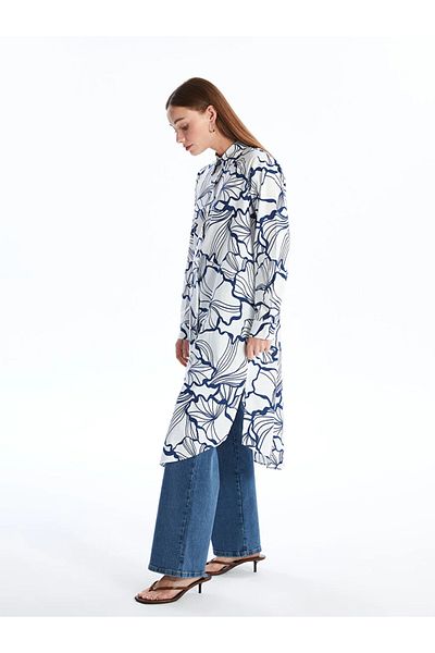 LC Waikiki LCWAIKIKI Classic Patterned Women's Shirt Tunic